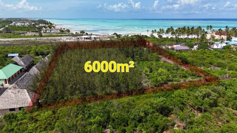 Plot for sale in Zanzibar